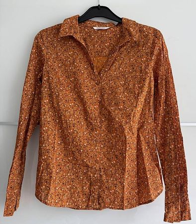 Camaïeu Bluse mit Blumenmuster, Grösse S