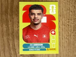 Panini FIFA WM 2026 Sticker Zeki Amdouni SUI 20