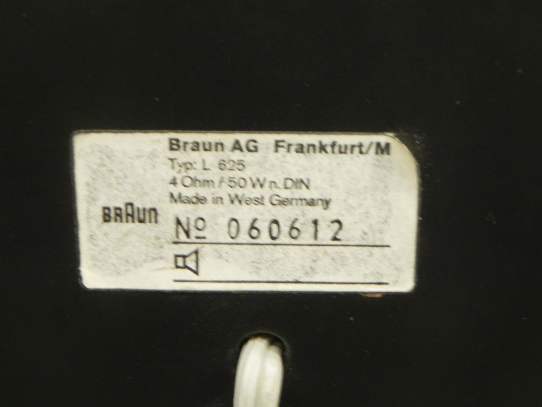 Braun Casse acustiche: Braun Lautsprecher L625 Total Liquidation – Usato da Basel venduto da Life-Style-Art 4