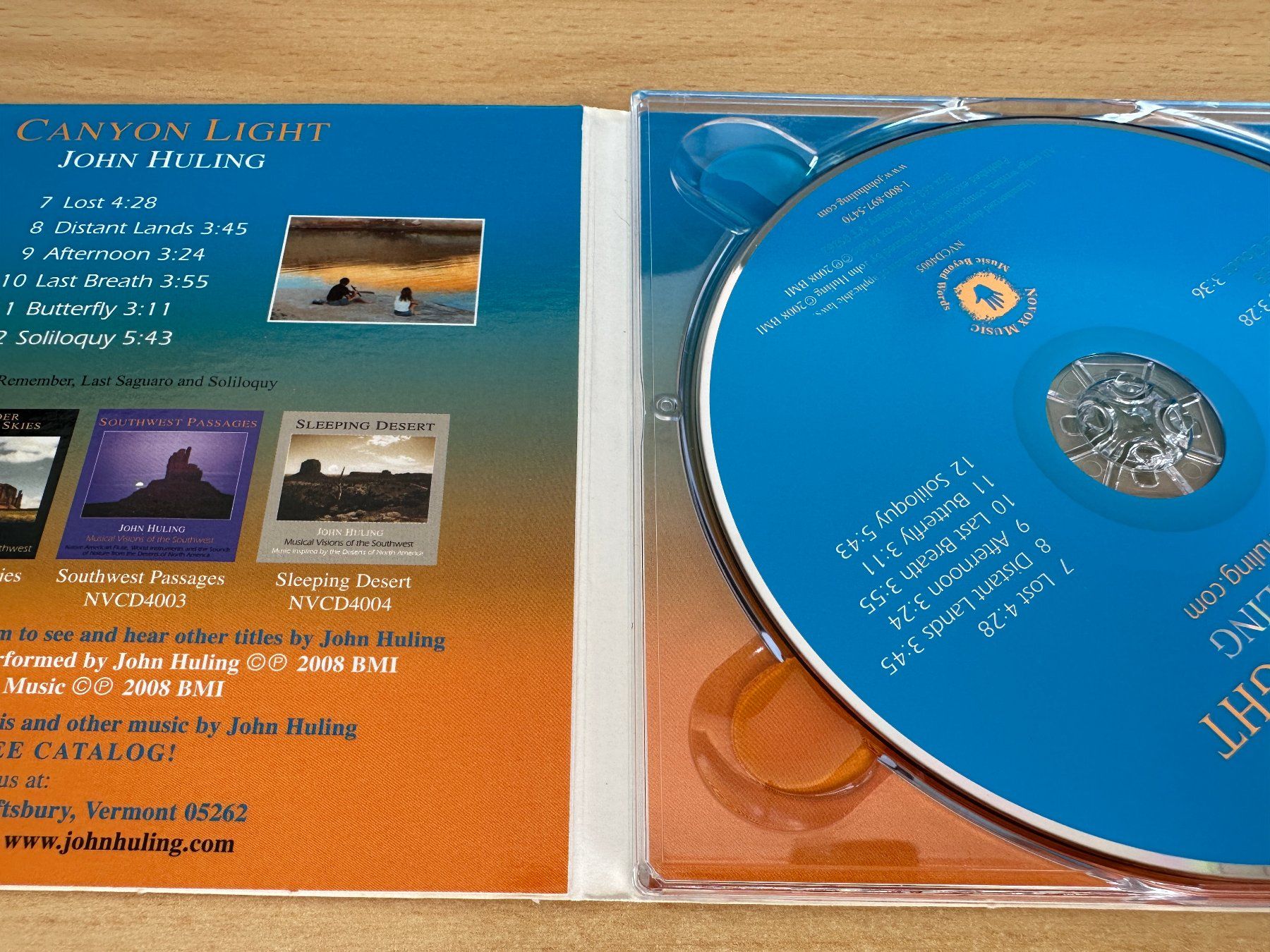 CDs: John Huling – Canyon Light – D'occasion à Rikon im Tösstal par Alpenmutz 2