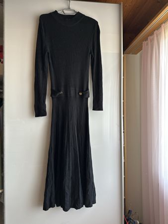 Elegantes Kleid von Ashley Brooke schwarz Grösse 36