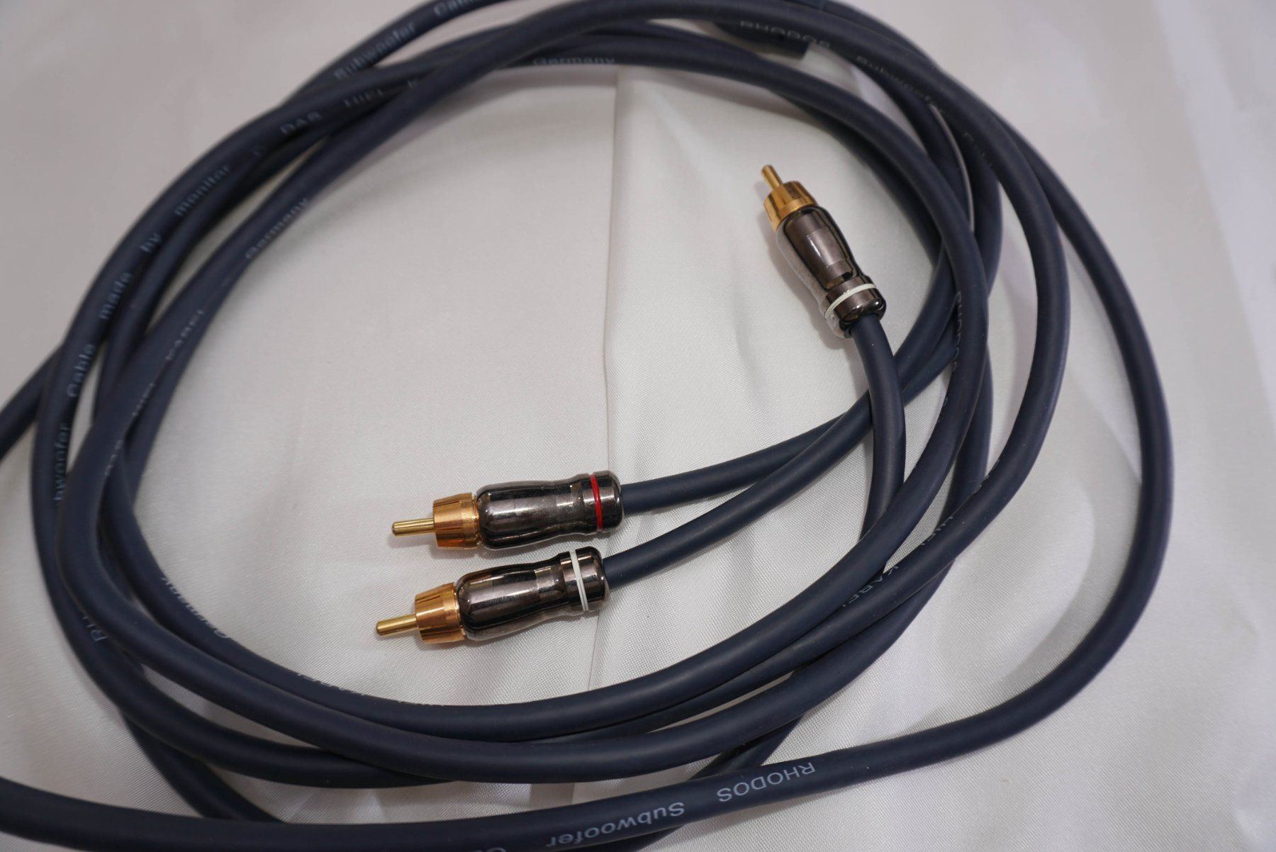 Kabel: Kabel, Hifi-Kabel, Rhodos Subwoofer Cable, 3 Meter – Gebraucht aus St. Gallen von Acer0110 1
