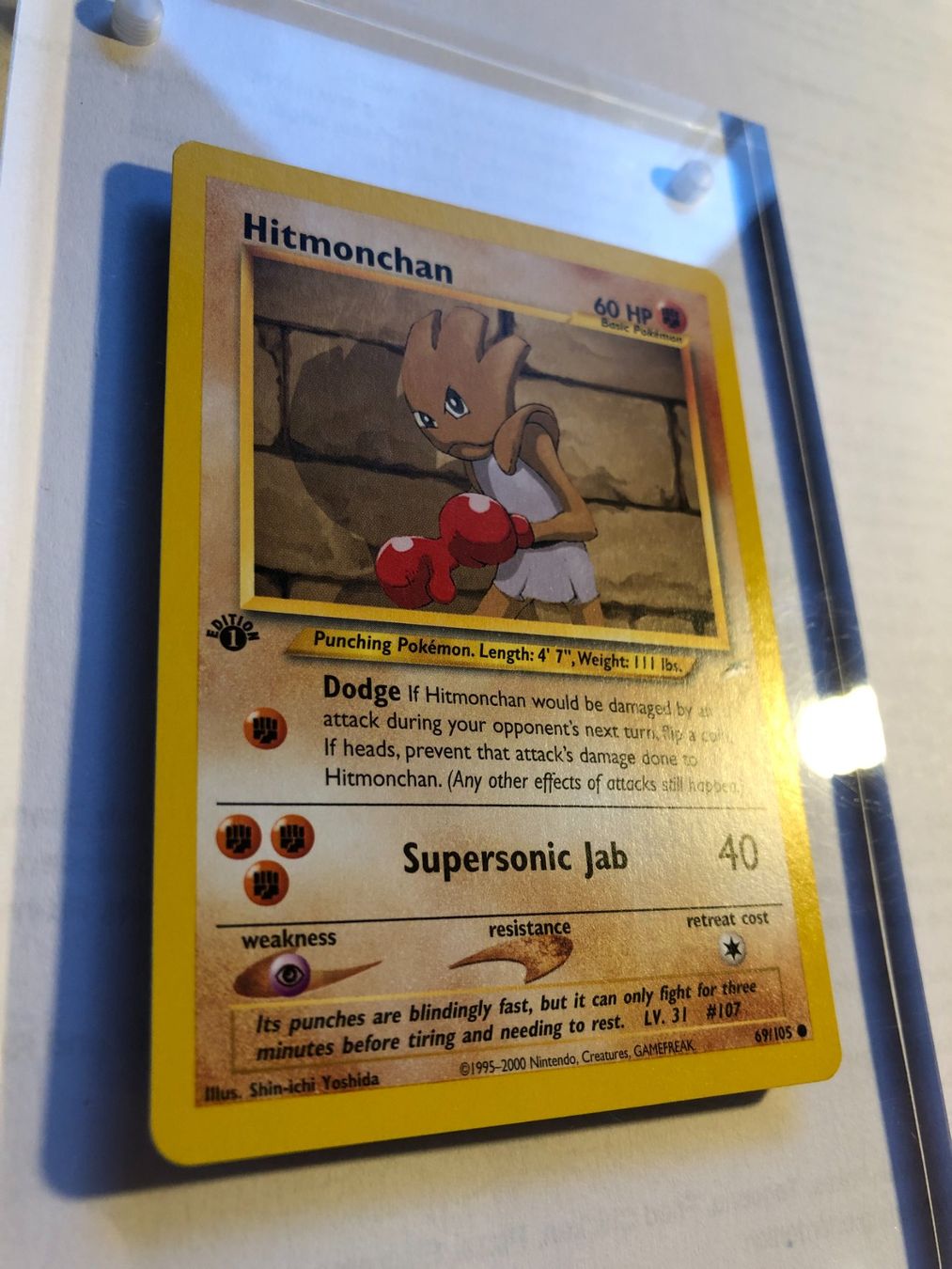 Carte collezionabili: Hitmonchan 1st Neo Destiny - MINT - ab 1.- – Usato da Giubiasco venduto da dan_pr8b 1