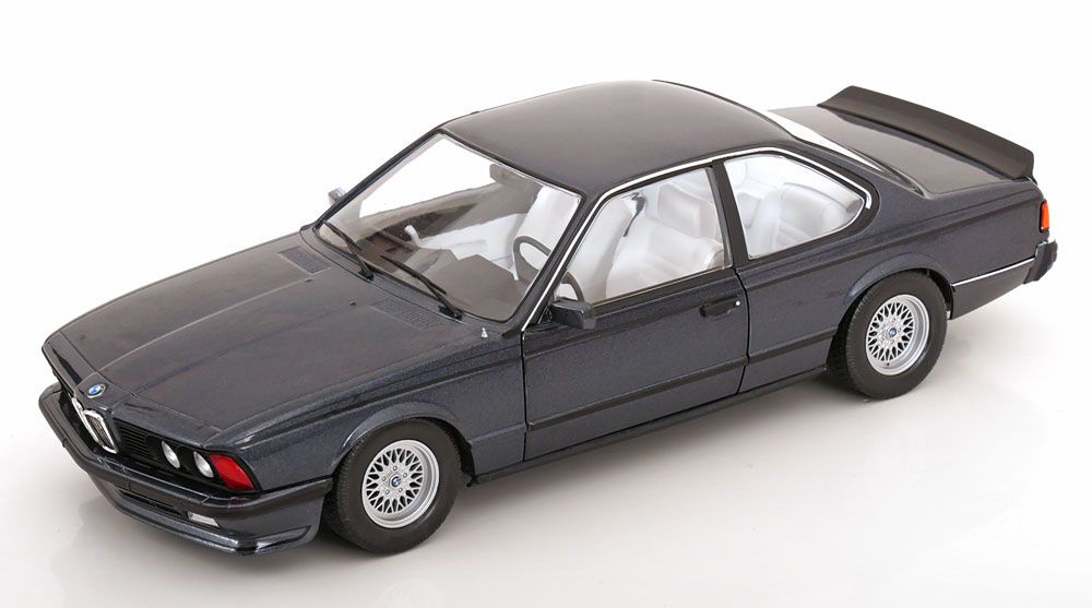 BMW Modellini d'auto: BMW 635 CSI E24 1984 DUNKELBLAU 1:18 SOLIDO – Nuovo e nell'imballaggio originale da Suhr venduto da Moebelsiralfred
