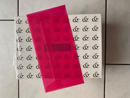Kuverts Cromatico, shocking pink / 250 Stk. / 110x220 mm