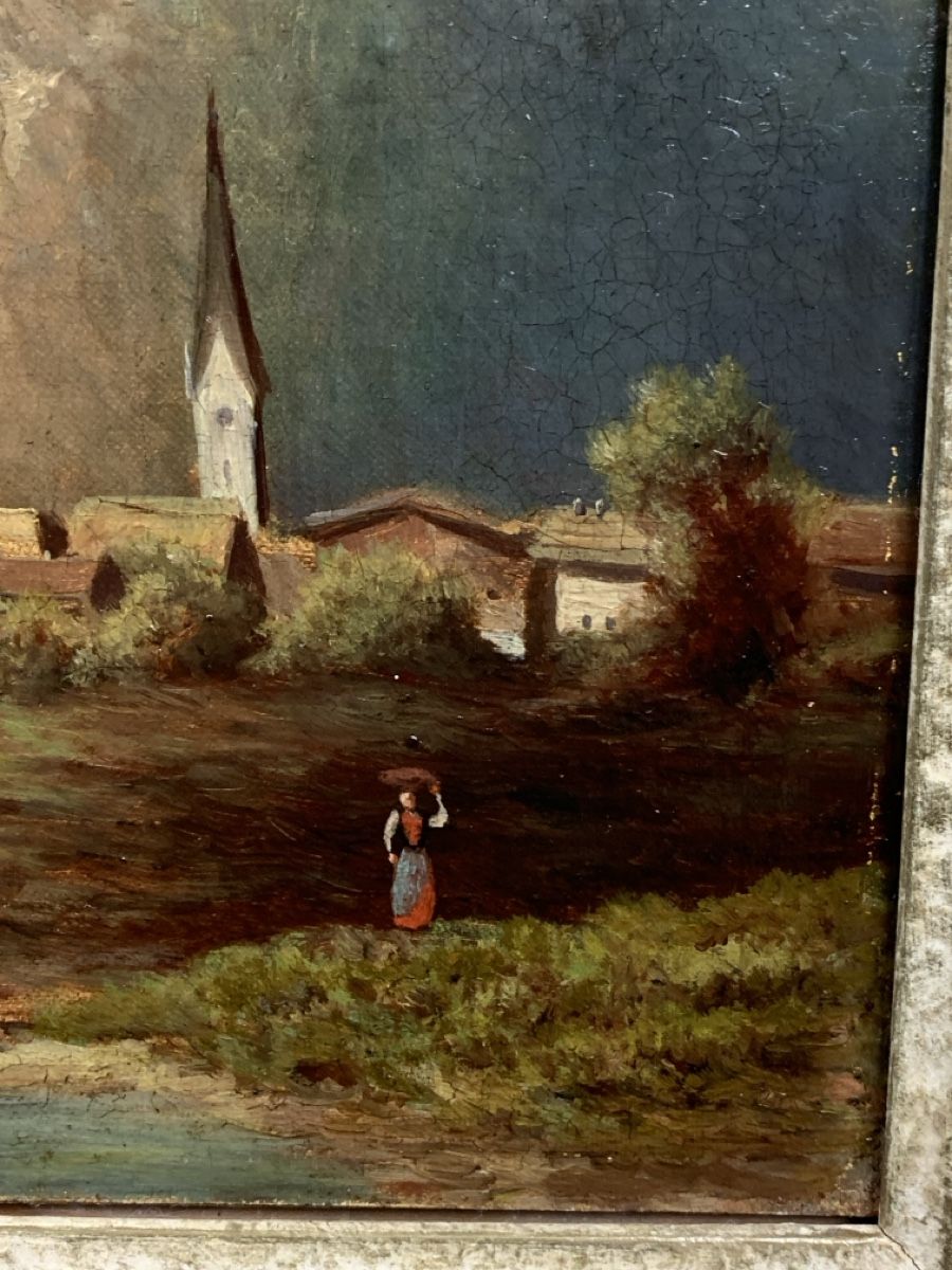 Dipinti: Europäische Schule 19. JH – Usato da Wolfhalden venduto da SecondAntique 2