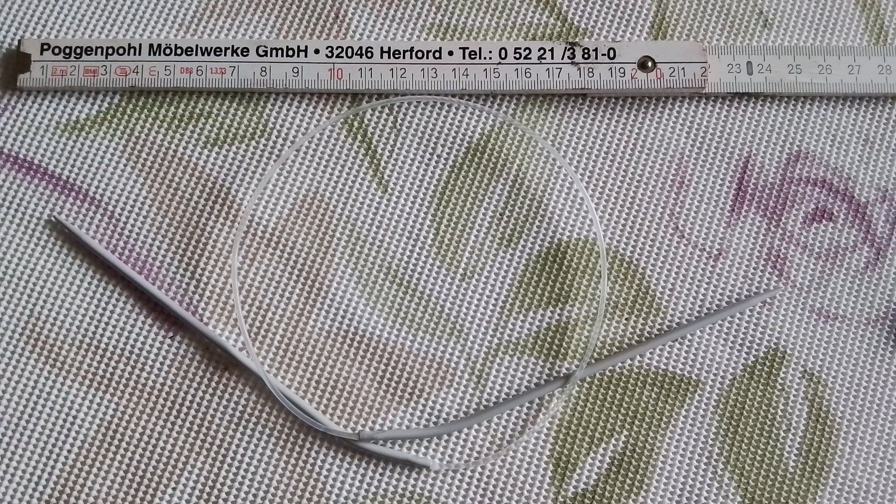 Aiguilles: Stricknadeln 3mm 60cm Rundstricken Alu – D'occasion à Oberurnen par DVDL