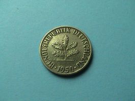 10 Pfennig - Deutschland 1950 D