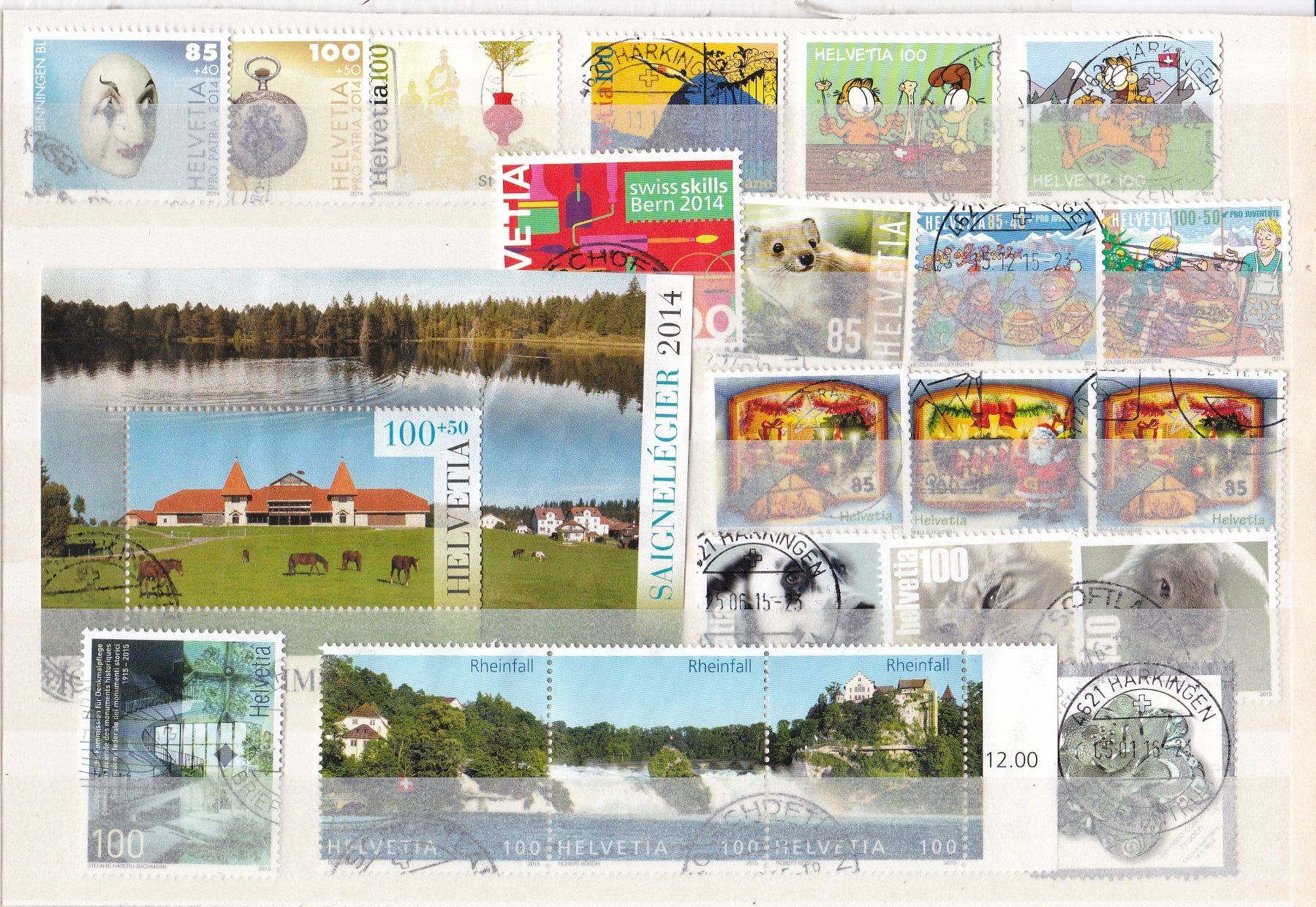 Tutti i francobolli: CH Briefmarken Lot bis 2020 – Usato da Münchwilen AG venduto da Nesar 2
