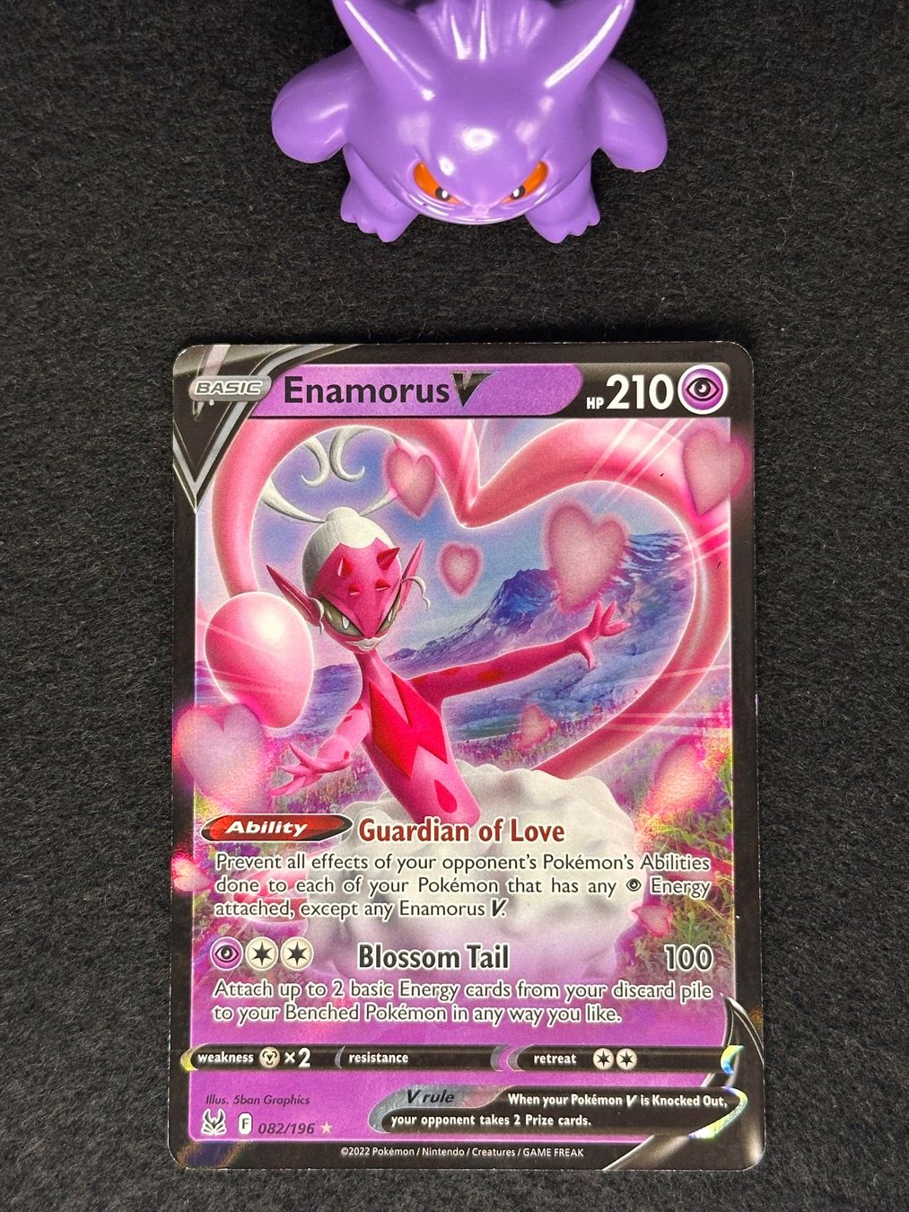 Pokémon Carte collezionabili: Verlorener Ursprung - Enamorus V LOR 082  DE 1 – Nuovo (secondo la descrizione) da Winterthur venduto da MonCards