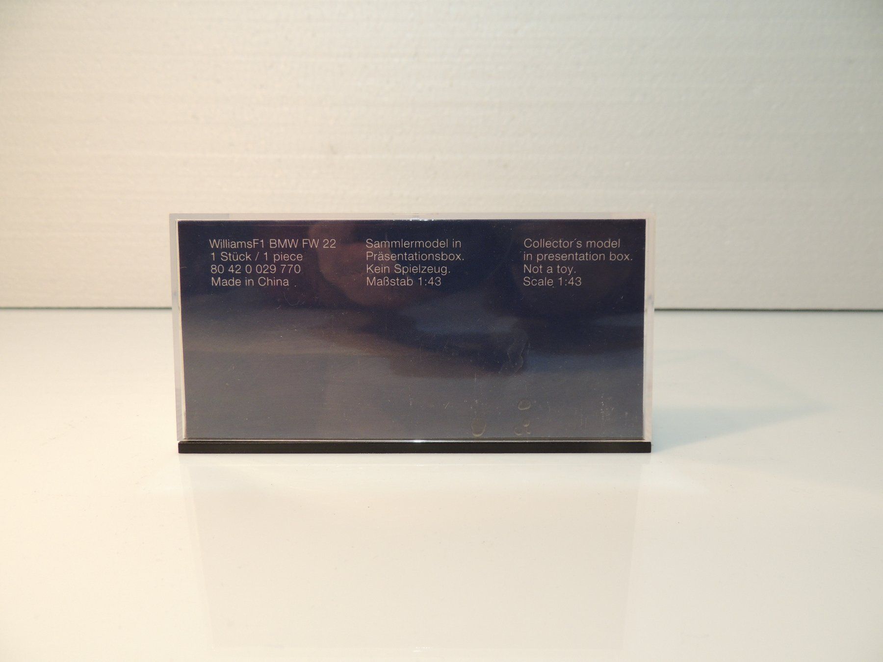 Minichamps Modellini d'auto: Minichamps Williams BMW 2001 FW22 1:43 – Nuovo (secondo la descrizione) da Corminboeuf venduto da corbay 3