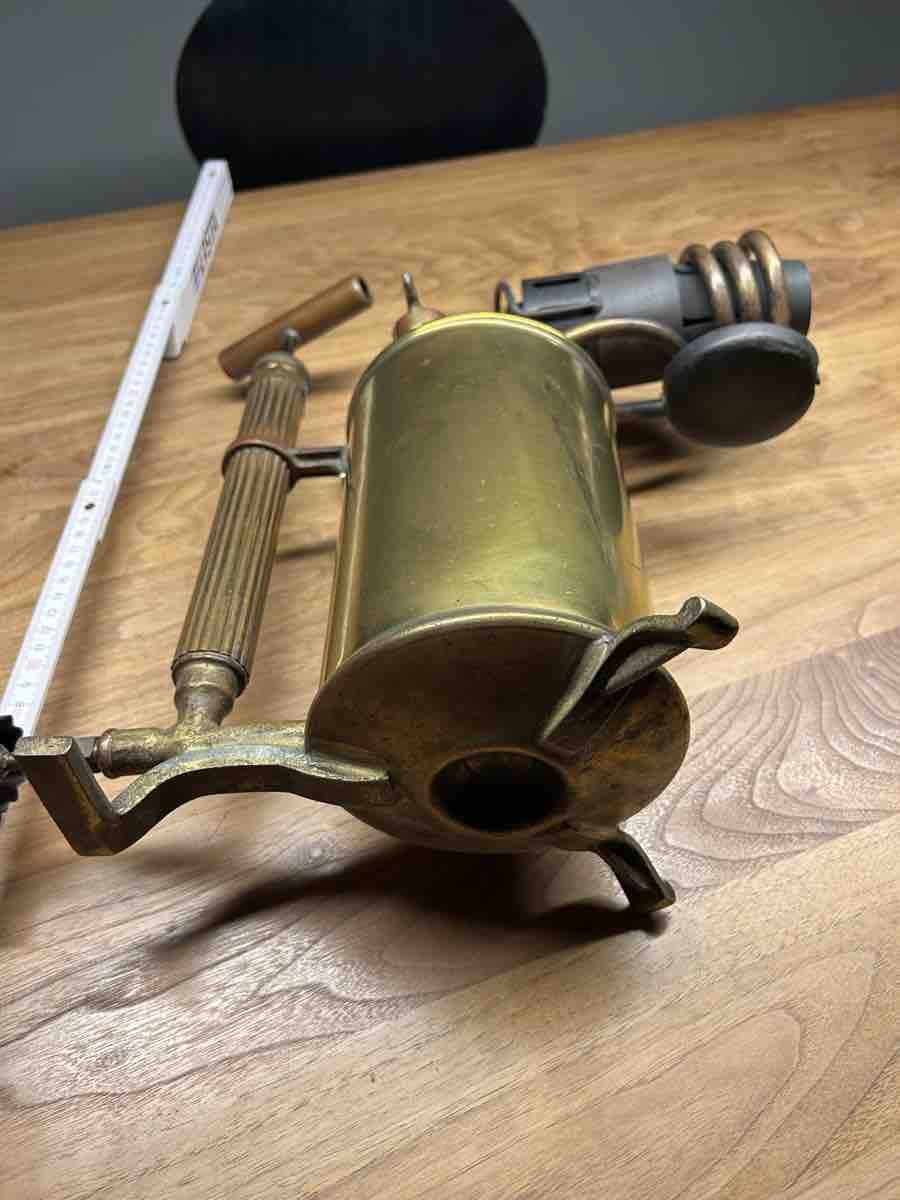 Tutti gli attrezzi: Antike Lötlampe, Messing – Usato da Kreuzlingen venduto da Pix66 4