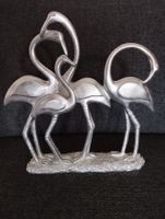 Silberne Flamingo Familie - Dekoration für Ihr Zuhause!