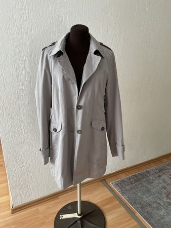Trench Fuchs Schmitt gris clair taille 40 femme