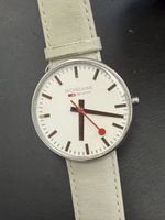Mondaine SBB Schweizer Bahnhofsuhr Uhr, Top Zustand!