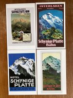 AK Plakatkunst Interlaken - Schynige Platte