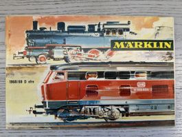 Märklin Katalog 1968/69 D sfrs
