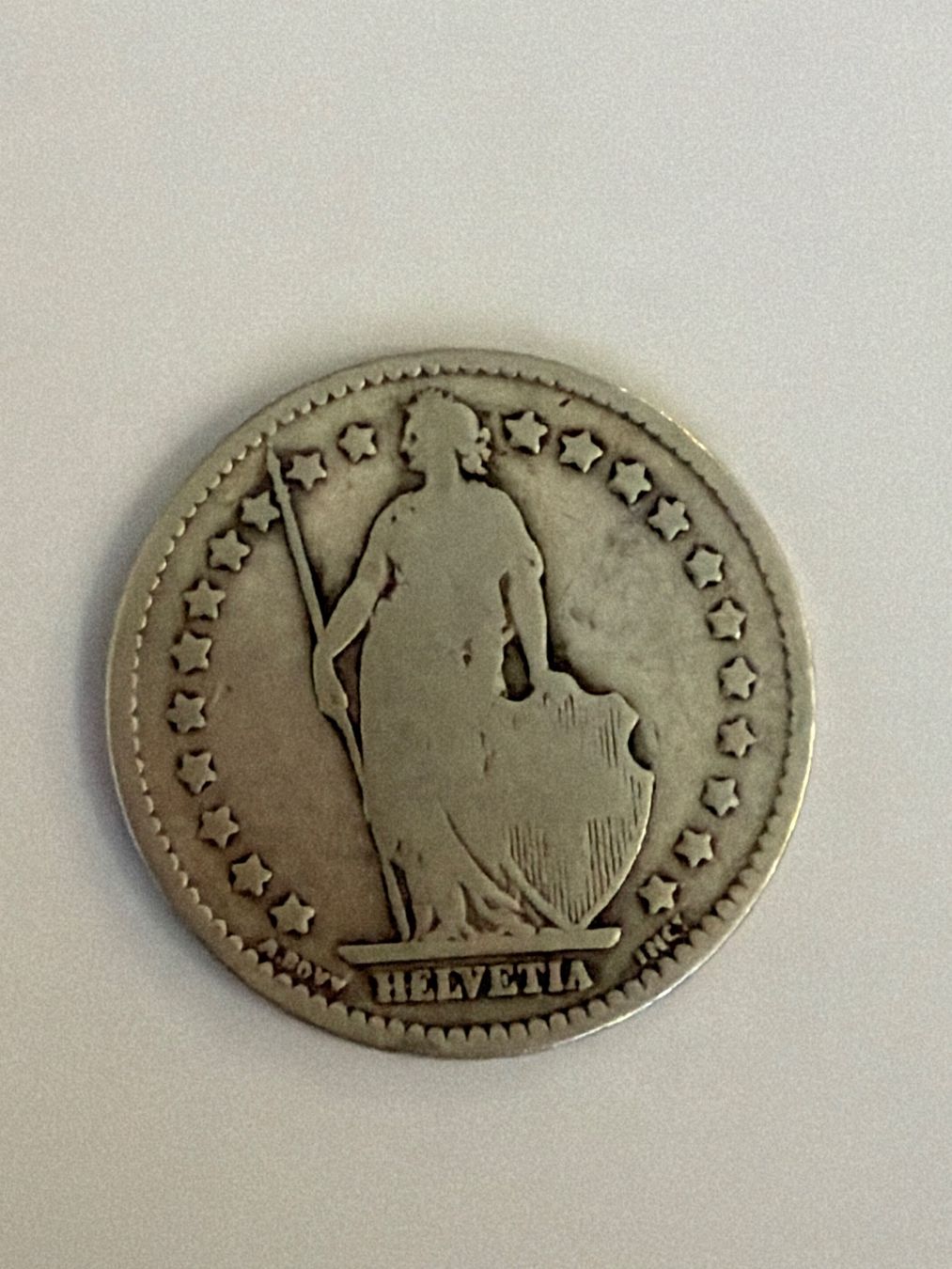 Tutti le monete: 1.- silber 1894 (47) – Usato da Bonstetten venduto da juliestore 1