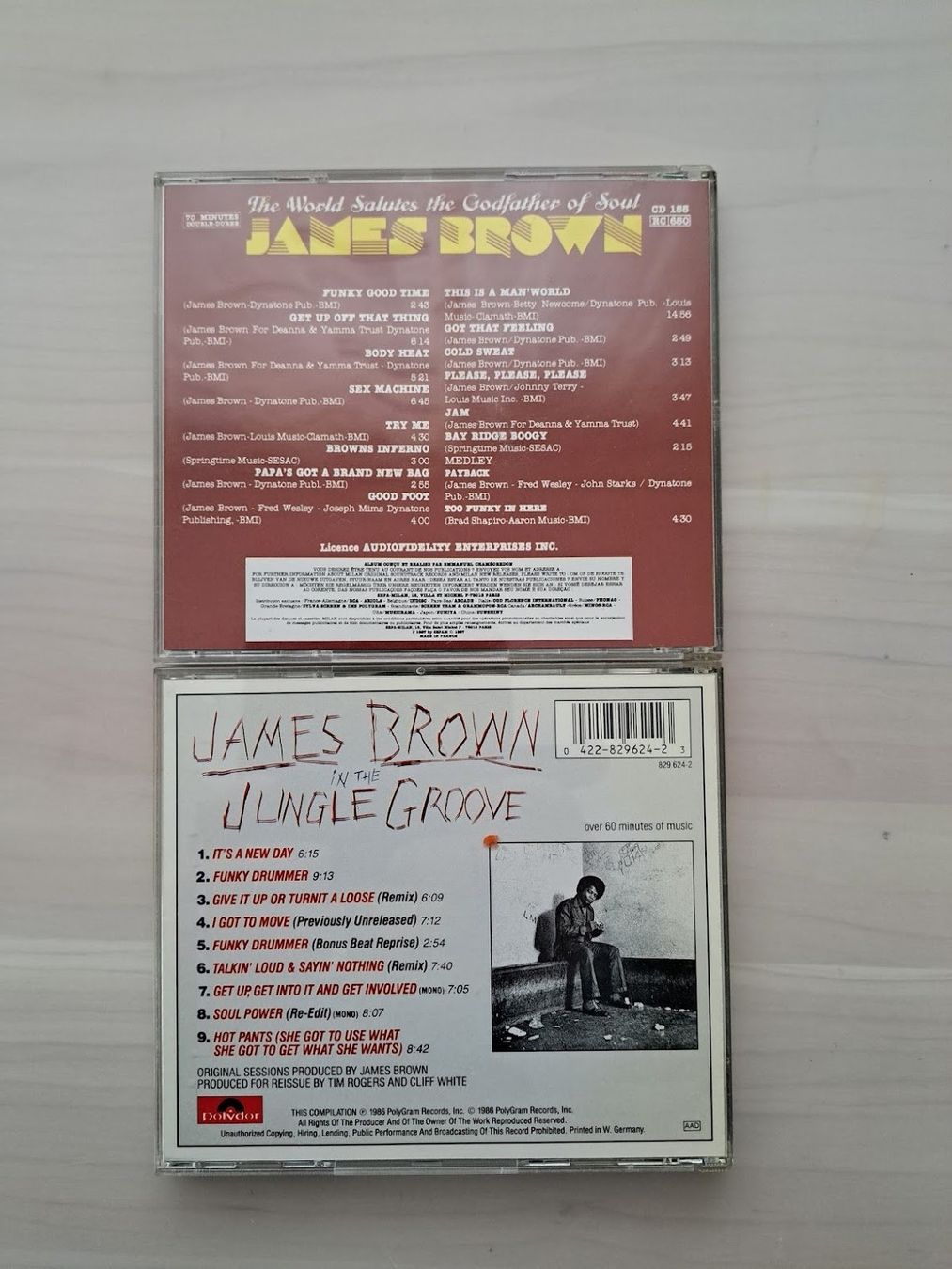 CDs: James Brown – Gebraucht aus Sargans von Bomp 1