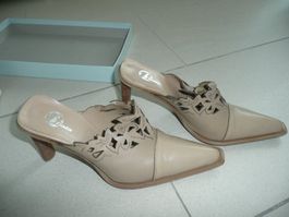 NEUE Cowboy Pantoletten aus Leder Neupreis 99.00