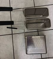 Nudelkorb Set Chromstahl