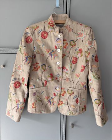Blazer mit Blumenstickerei Breuninger White Label