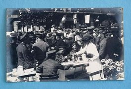 Chateau d'Oex - Gare MOB - Prisonniers Anglais  - Gefangene