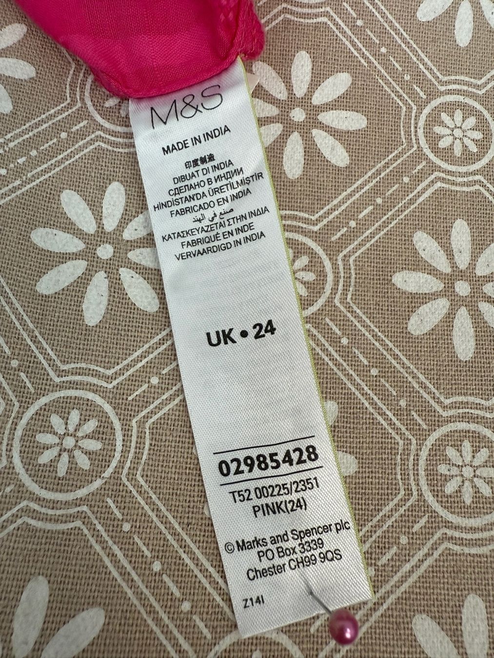 Camicette: Marks & Spencer - Blouse - grande taille 24UK – Usato da Sion venduto da accroshoes 5