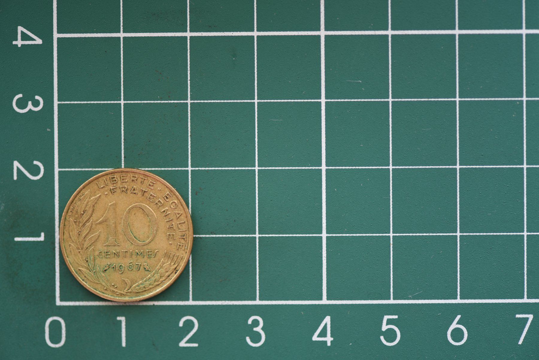 Toutes les monnaies: währung francaise 10 centimes 1967 – D'occasion à Laupen BE par Gufi57