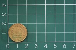währung francaise 10 centimes 1967