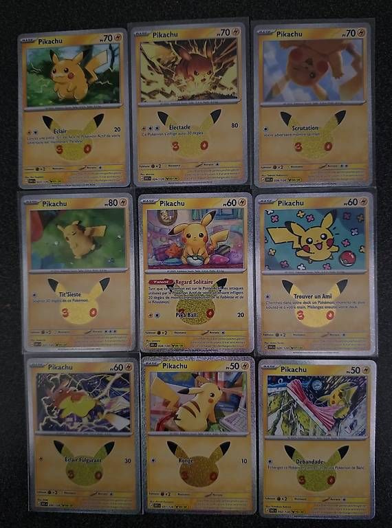 Pokémon Sammelbilder & Trading cards: Pokémon  30 ans 22 Pikachu – Neu (gemäss Beschreibung) aus Eysins von TahisarangGamesTCG