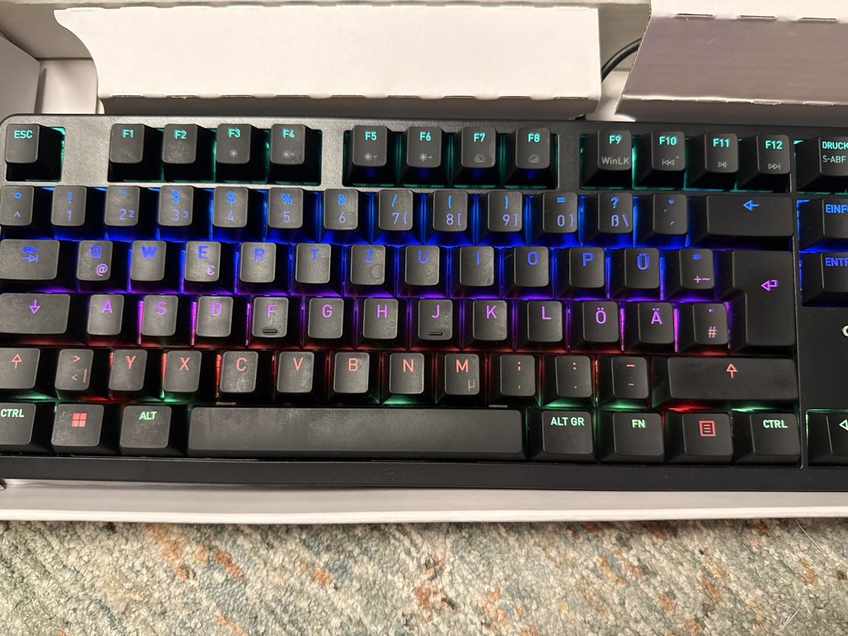 Tastiere: Cherry MX G80-3000N rgb - Mechanisch – Nuovo e nell'imballaggio originale da Muttenz venduto da acidforce 2