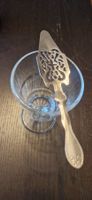 Absinthglas mit Absinthlöffel Set guter Zustand