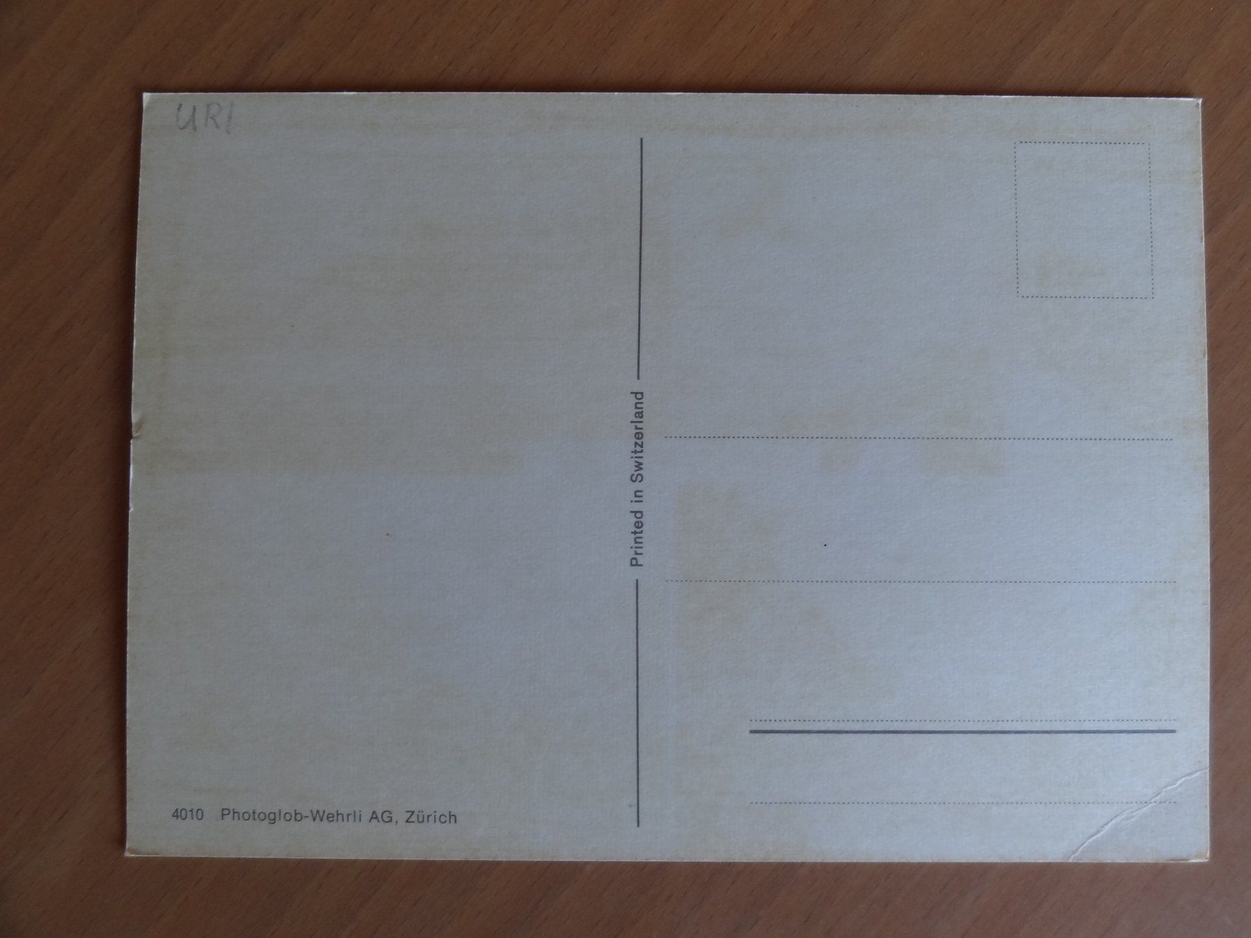 Cartoline postali: Maderanertal - 4 vues - UR – Usato da St Léonard venduto da Riglin 1