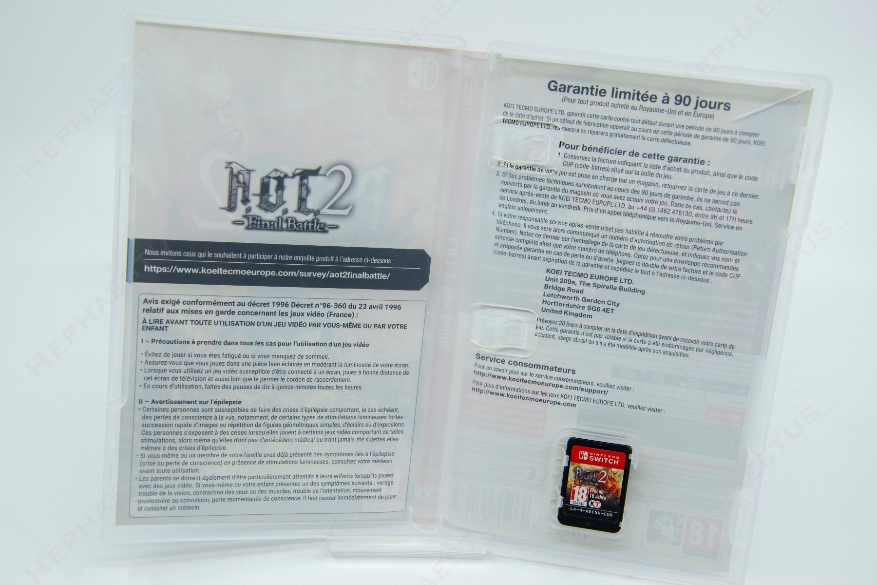 Nintendo Spiele: Attack on Titan 2: Final Battle NSW – Gebraucht aus Effretikon von Hephaestus_ 2