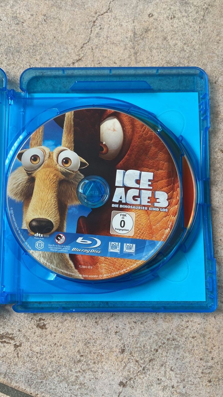 Tutti i DVDs: Ice Age 3 (Blu-Ray mit 2 DVDs) – Usato da Zwingen venduto da veilchen_123 1