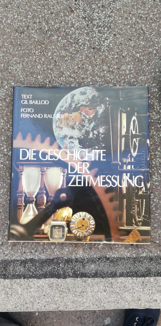 Bücher: Die Geschichte der Zeitmessung – Gebraucht aus Thun von Matthias72