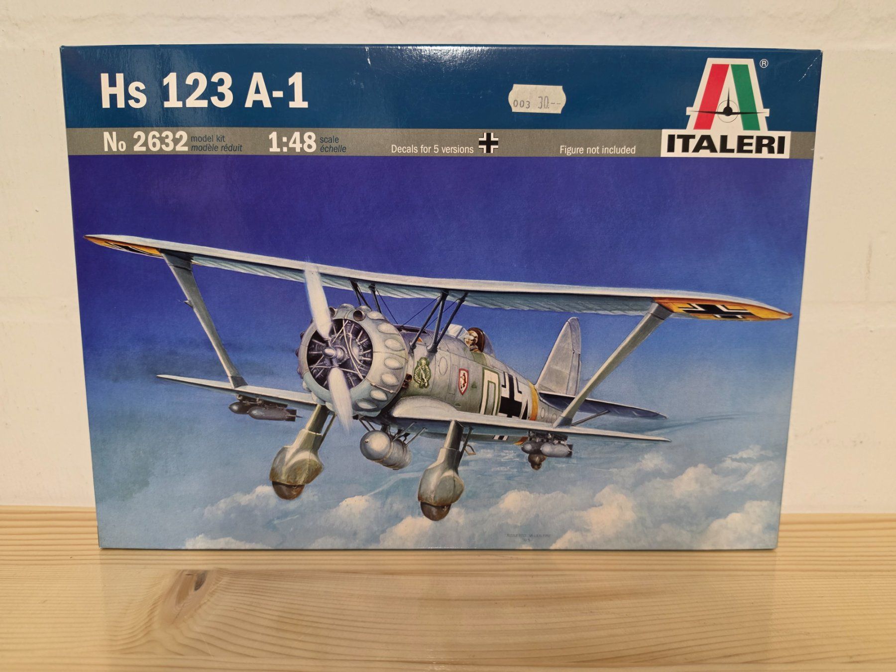 Italeri Kit di modellismo & Modellini statici: Bausatz, HS-123, 1:48, Italeri – Usato da Bachenbülach venduto da Obi-meow-kenobi