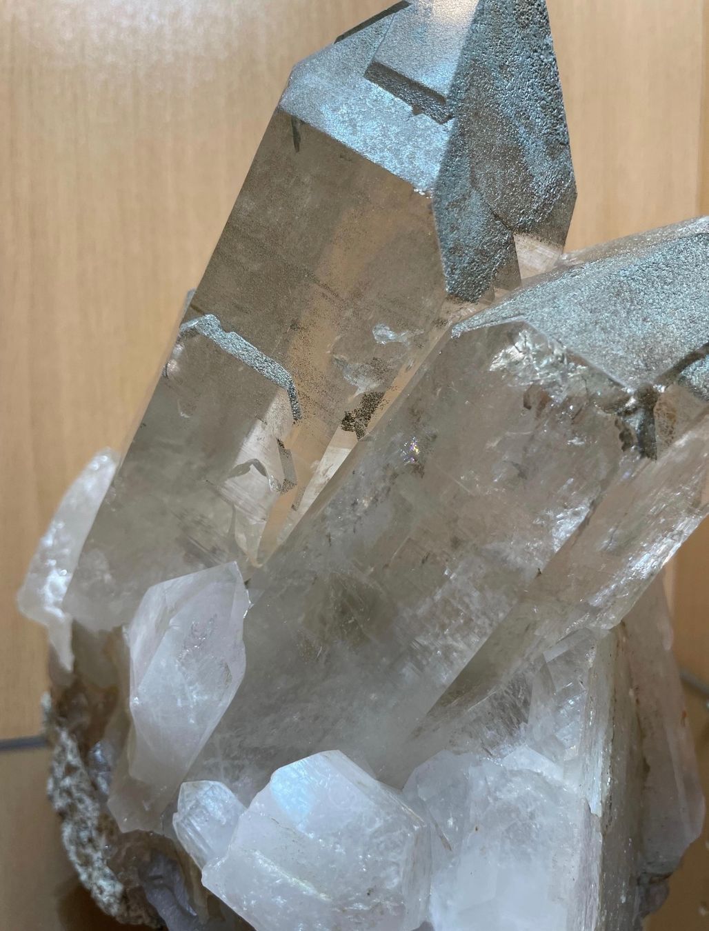Minerali & Pietre curative: Bergkristall Chlorite in Matrix Granit – Usato da Genève venduto da qua_q7kb 2