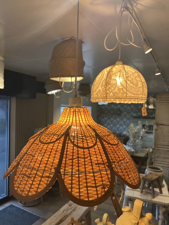 Lampenschirm Für Tischlampe Oder Stehlampe Shabby Chic Perle | Kaufen