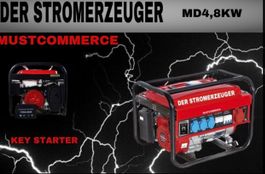 Stromgenerator, Stromerzeuger 8500WE🔑E-Start