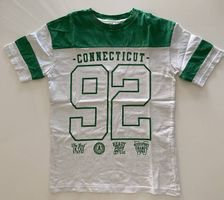 T-shirt Connecticut 92 weiss/grün Gr. 134-140
