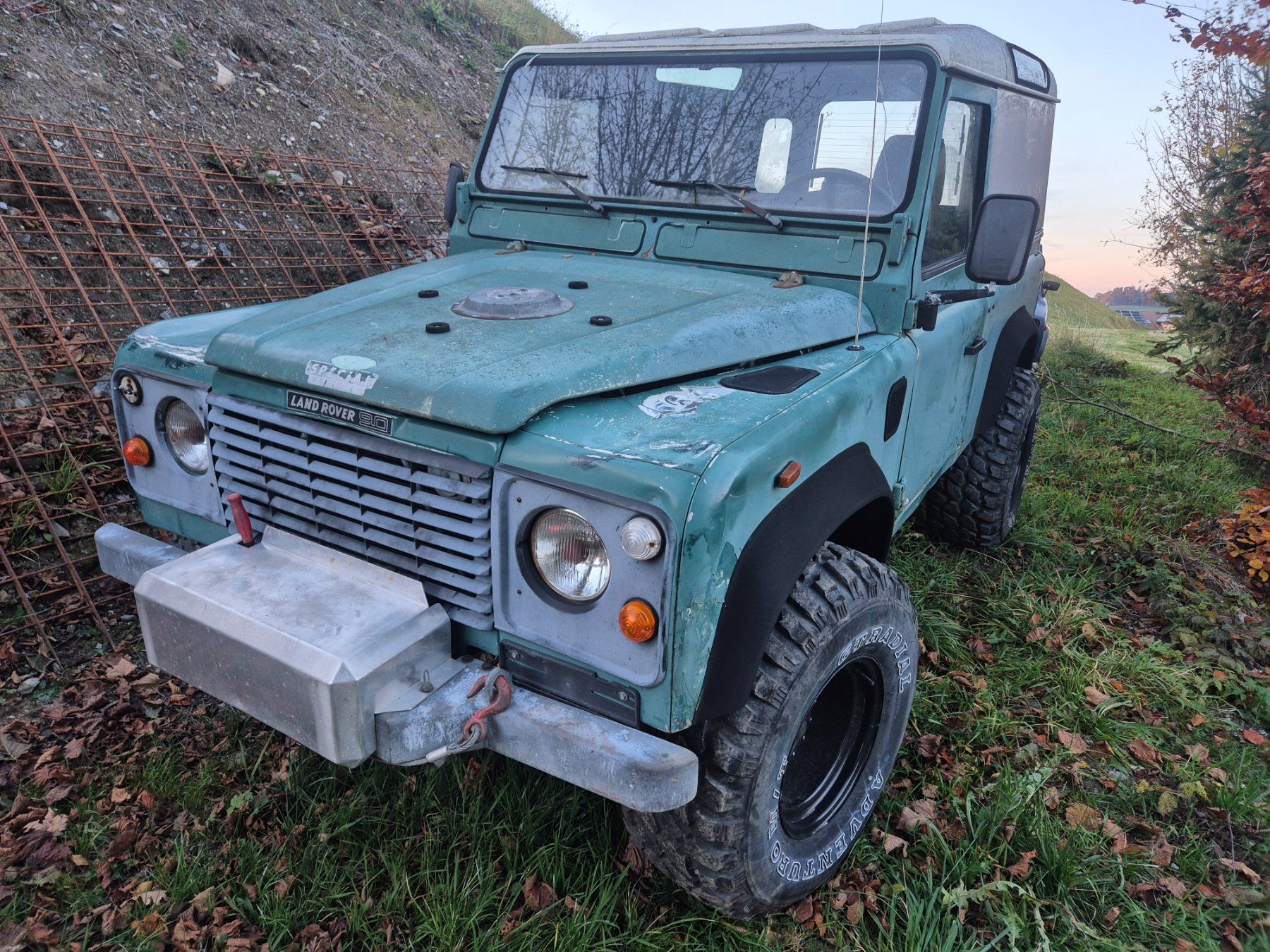 Land Rover Autos: Land Rover Defender 90 TD – Gebraucht aus Oberschrot von pullax1964 2