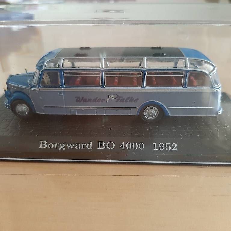 Kit di modellismo & Modellini statici: Modell Bus Borgward BO 4000 1952 – Usato da Birmensdorf ZH venduto da hei_g9kb