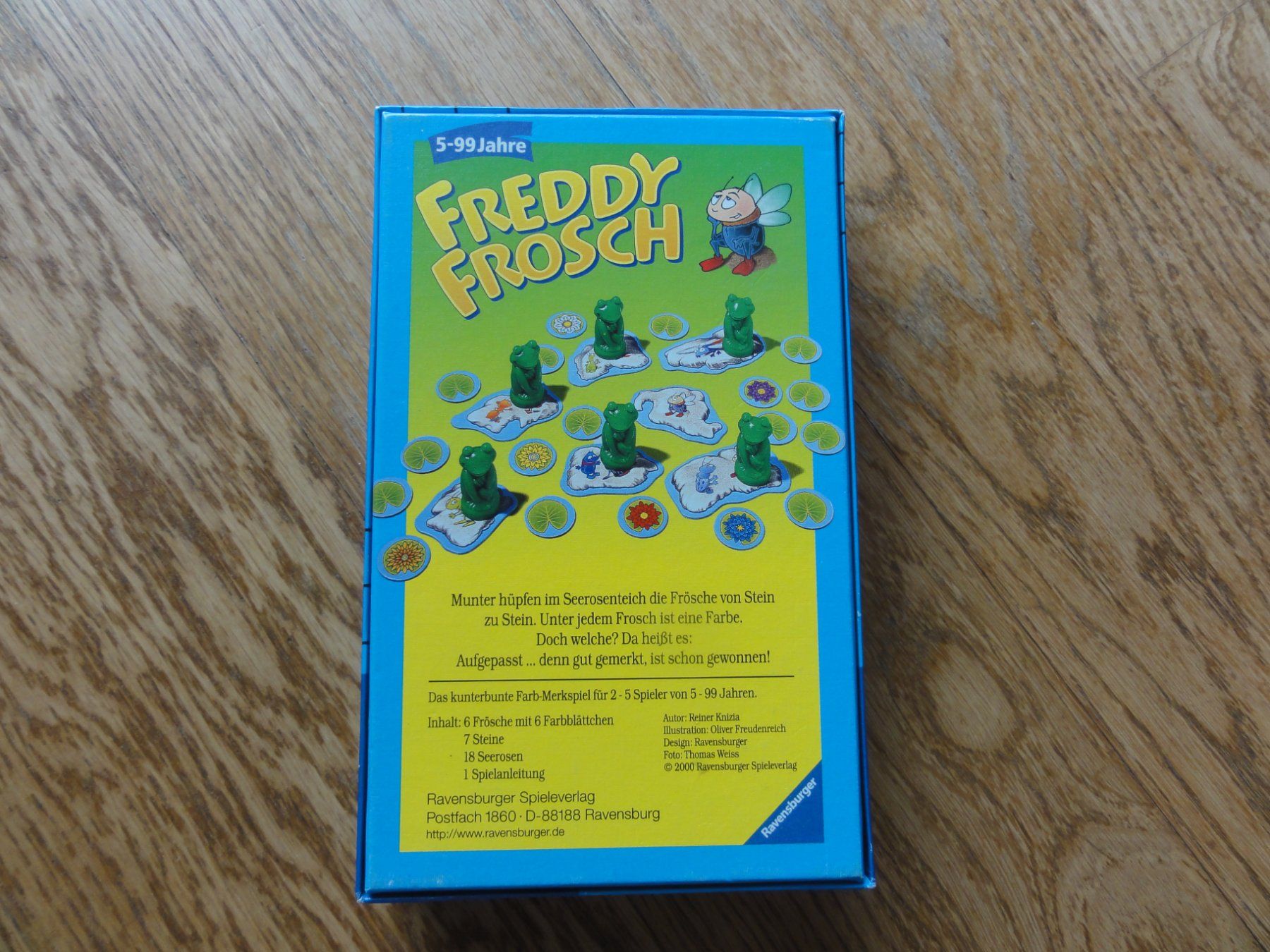 Ravensburger Giochi: Freddy Frosch, Spiel – Usato da Riedholz venduto da Taweva 2