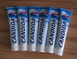 6 Tuben Zahnpasta von Candida Fresh Gel