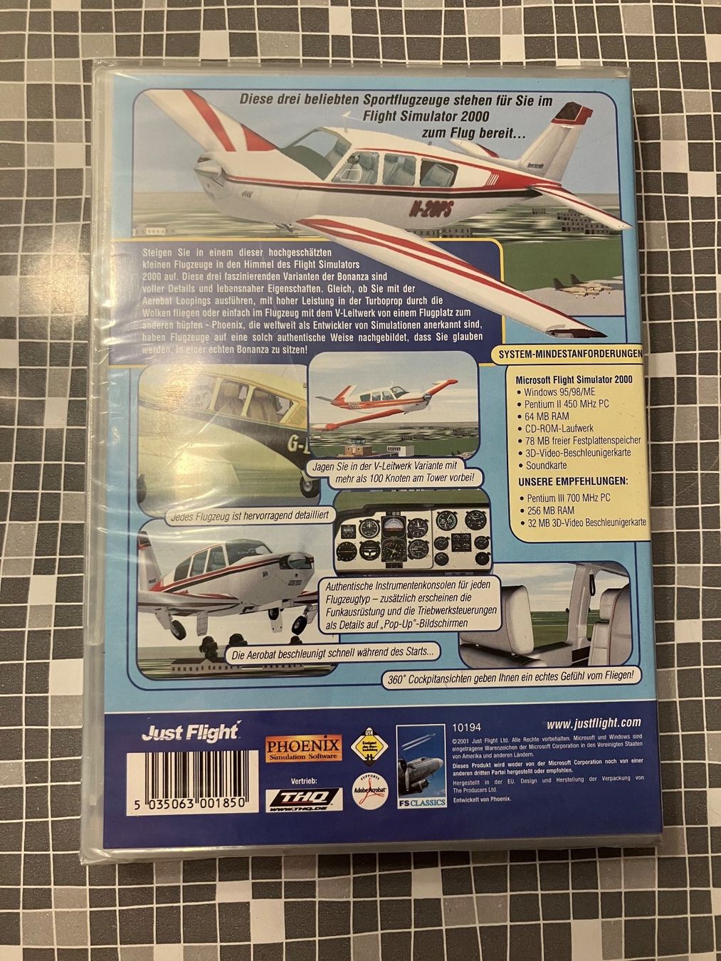 Giochi: Microsoft Flight Simulator: Phoenix Bonanza - PC (sealed) – Nuovo e nell'imballaggio originale da Winkel venduto da Asdas87 1