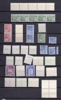 R2604  /  timbres avec n° au dos neufs XX / obl.