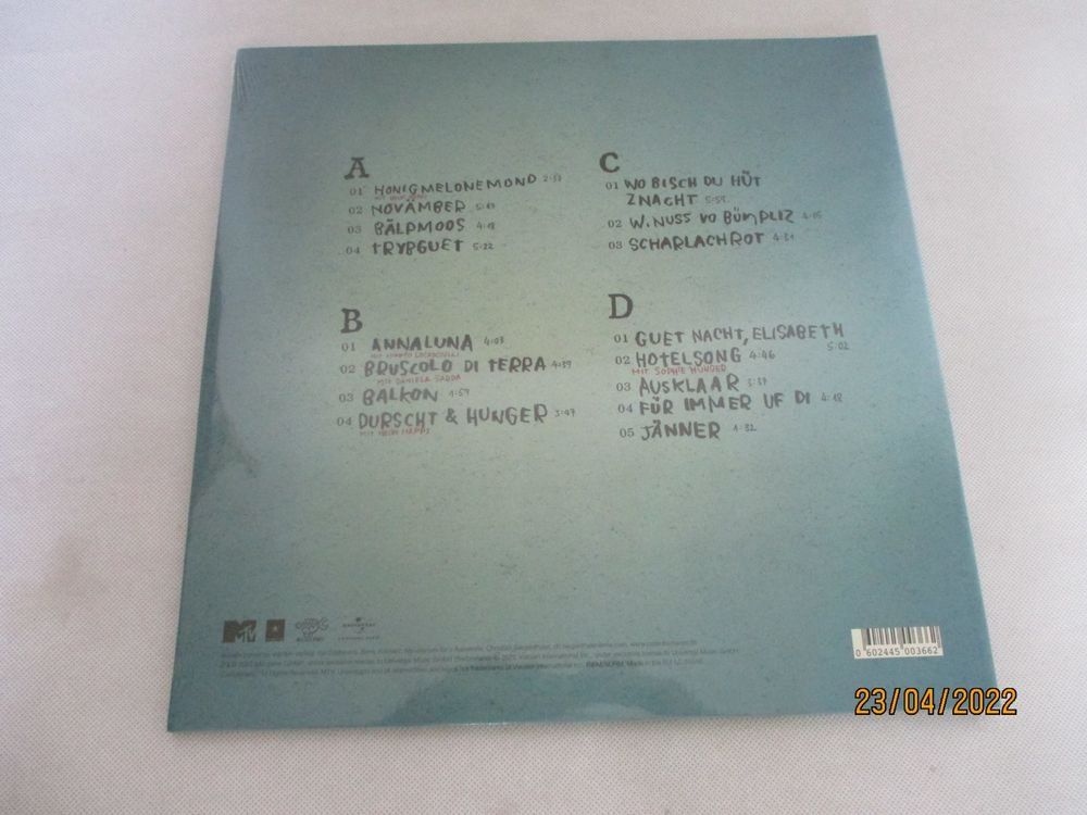 Dischi in vinile: Patent Ochsner MTV Unplugged DLP – Nuovo (secondo la descrizione) da Liestal venduto da Disc-Point 1