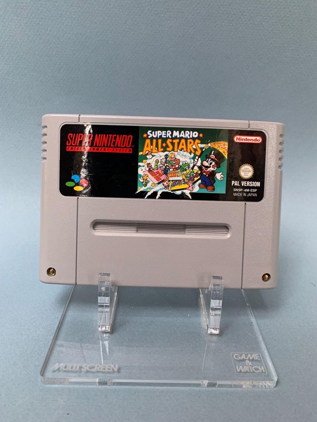 Nintendo Giochi: SNES / Super Mario All-Stars / Spanische Version – Usato da Kölliken venduto da sergesellsretro 7
